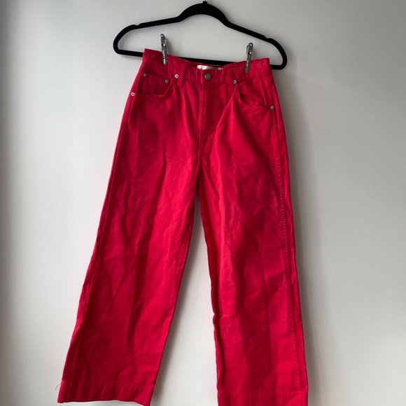 Reformation red chevy pant - Picture 2 of 5